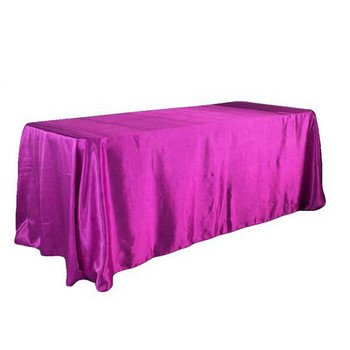 228x335cm правоъгълна едноцветна сатенена сватбена покривка покривка за маса за хотелски банкети парти събития декорация покривка за маса