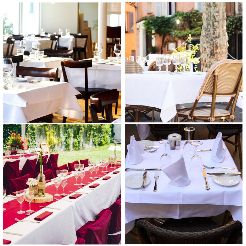 Față de masă dreptunghiulară din satin 1 buc Suprapuneri de masă Decorare de nuntă pentru banchet Față de masă de Crăciun de Anul Nou