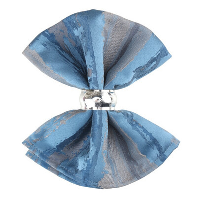 Žakardo audinio servetėlių rinkinys iš 6, 18 * 18 colių medvilninių vakarienės servetėlių Minkštos ir patogios daugkartinio naudojimo stalo servetėlės viešbučiams, vestuvėms