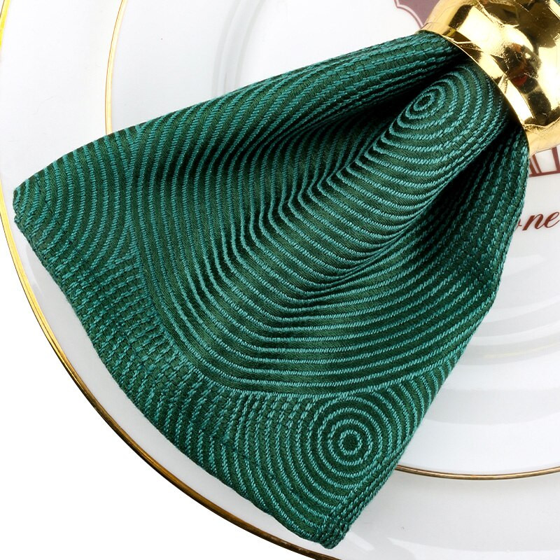 Konyhai szalvéták Mosható vacsora ágynemű szalvéták készlet 6,18 x 18 hüvelykes Asztali szalvéta családi bulikhoz Esküvő Étterem