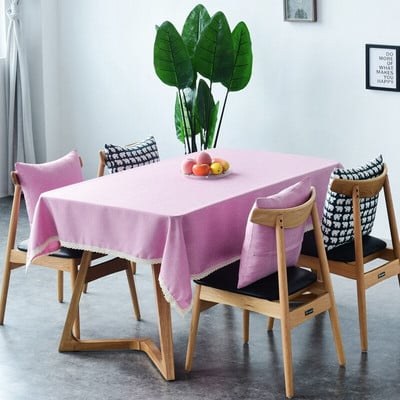 Asztalterítő szilárd asztalhoz Otthoni Konyha Asztalterítők Parti bankett Étkezőasztal Takaró lakberendezési szőnyeg