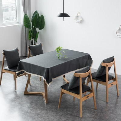 Asztalterítő szilárd asztalhoz Otthoni Konyha Asztalterítők Parti bankett Étkezőasztal Takaró lakberendezési szőnyeg