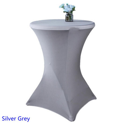 22 spalvų vestuvinio stalo danga Spandex kokteilių staltiesė Lycra High Bar stalo skalbiniai banketų viešbučio vakarėlio dekoravimas