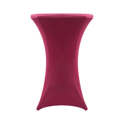 Față de masă elastică pentru Cocktail Spandex Stretch Anti-murdar pentru Masa de Bar Bistro Banchet Petrecere de nuntă Eveniment Decor Hotel