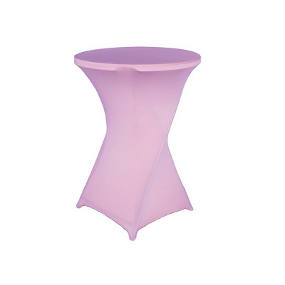 80x110cm Party bár terítő magasság nyújtható kerek koktélasztal Spandex Lycra Hotel esküvői terítő dekoráció asztalterítő