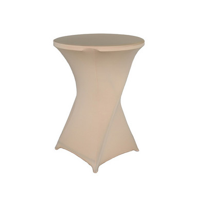 80x110cm Party bár terítő magasság nyújtható kerek koktélasztal Spandex Lycra Hotel esküvői terítő dekoráció asztalterítő