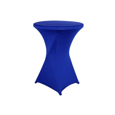 80x110cm Party bár terítő magasság nyújtható kerek koktélasztal Spandex Lycra Hotel esküvői terítő dekoráció asztalterítő