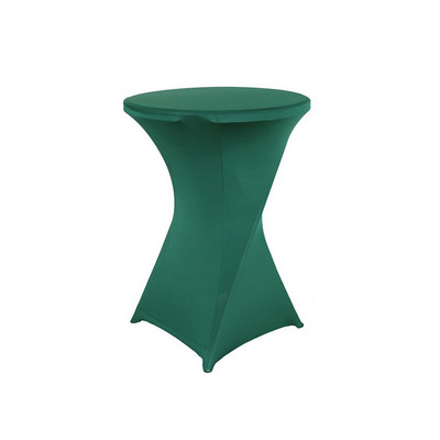 80x110cm Party bár terítő magasság nyújtható kerek koktélasztal Spandex Lycra Hotel esküvői terítő dekoráció asztalterítő