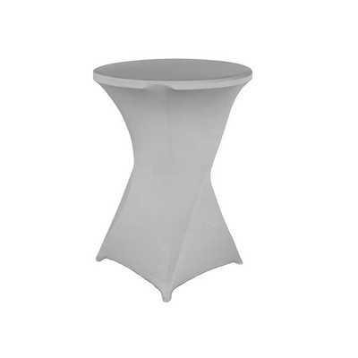 80x110cm Party bár terítő magasság nyújtható kerek koktélasztal Spandex Lycra Hotel esküvői terítő dekoráció asztalterítő