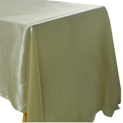 Pravokutni satenski stolnjak Prekrivači Dekoracije za bankete za vjenčanja Kućni božićni rođendani Stolnjaci za restoranske stolove