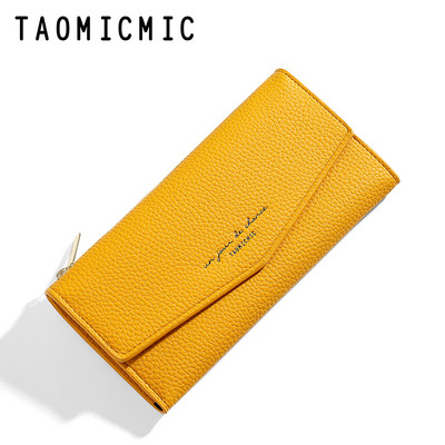 Portofel de dama elegant cu inscriptie