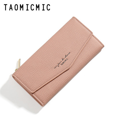 Portofel de dama elegant cu inscriptie