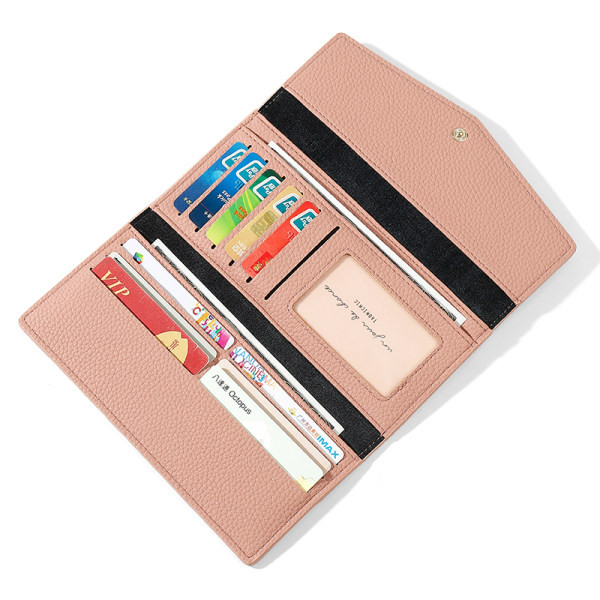 Portofel de dama elegant cu inscriptie