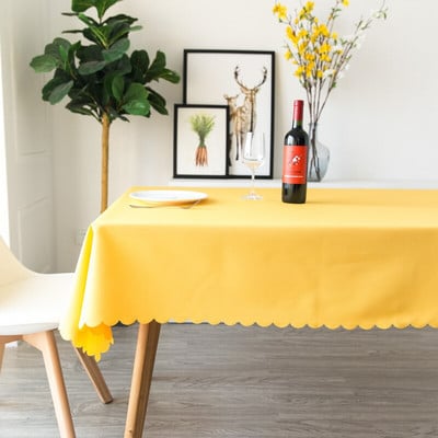 Individualizuota didmeninė vestuvių staltiesė balta 100 % poliesterio stačiakampė staltiesė Vakarienės kambario viešbučio pokylių stalo dangos apdaila