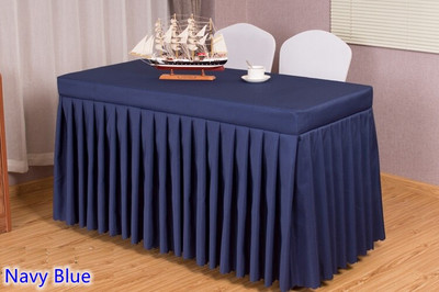 20 spalvų vestuvinio stalo užvalkalas, rauktas staltiesė, stalo sijonas, staltiesės dėžutės dangtis klostuotas viešbučio banketų vakarėliui papuošti