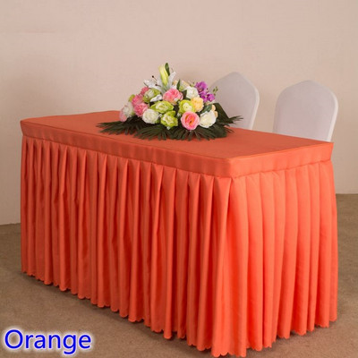 20 spalvų vestuvinio stalo užvalkalas, rauktas staltiesė, stalo sijonas, staltiesės dėžutės dangtis klostuotas viešbučio banketų vakarėliui papuošti