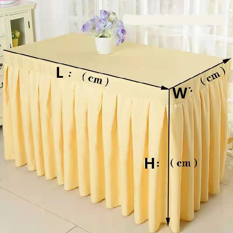 Téglalap alakú poliészter szövet asztalterítő fehér asztalterítő konyhai vacsorához esküvői asztali büfé dekorációhoz