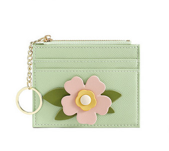 Elegáns pénztárca virág- és irattartókkal