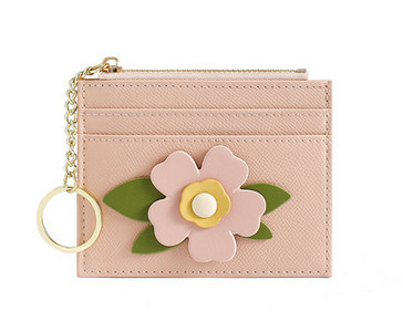 Elegáns pénztárca virág- és irattartókkal