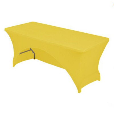 Arkinė vestuvinė spandex staltiesė Lycra tamprus stalo užvalkalas Elastingas stačiakampis stalo skalbiniai Viešbučio banketų vakarėlio stalo dekoravimas