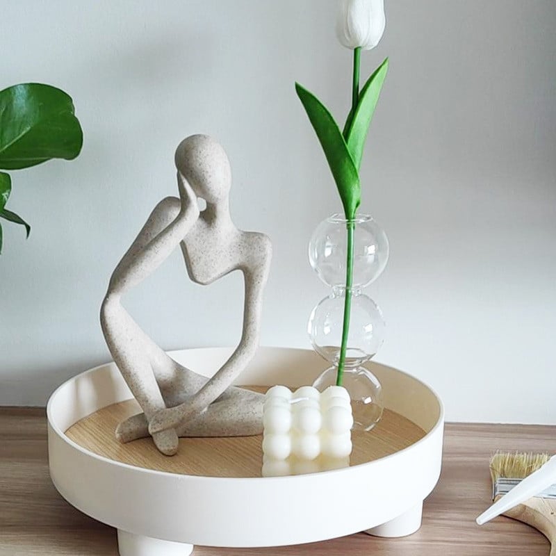 Nordic ABS metalinis papuošalų dėklas Nešiojamas laikiklis Kosmetika Krepšelis Desertinė lėkštė namų organizatorius Svetainės apdaila