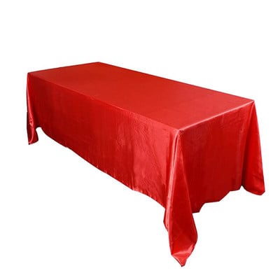 228x335cm/145x320cm biely/čierny obdĺžnikový saténový obrus s dvojitým prešívaním na svadobnú vianočnú dekoráciu