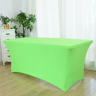 23 spalvų Vestuvių spandekso staltiesė Stalo danga Lycra Viešbučio banketų pokylių susitikimų salės stačiakampio apdaila