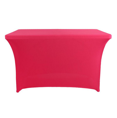 23 spalvų Vestuvių spandekso staltiesė Stalo danga Lycra Viešbučio banketų pokylių susitikimų salės stačiakampio apdaila