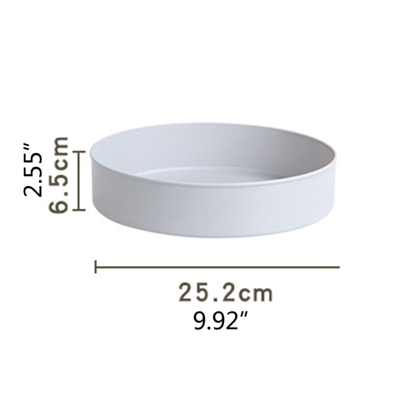 360 laipsnių besisukančios spintelės organizatorius Virtuvė Vonios kambarys Kosmetikos patefonas laikymo padėklas neslystantis prieskonių apvali stovo plokštė