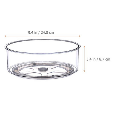 Pladanj Rotirajući praktični organizator začina Kuhinjski stalak za začine Organizator Okretni ormarić Organizator kuhinjski pladanj za začine