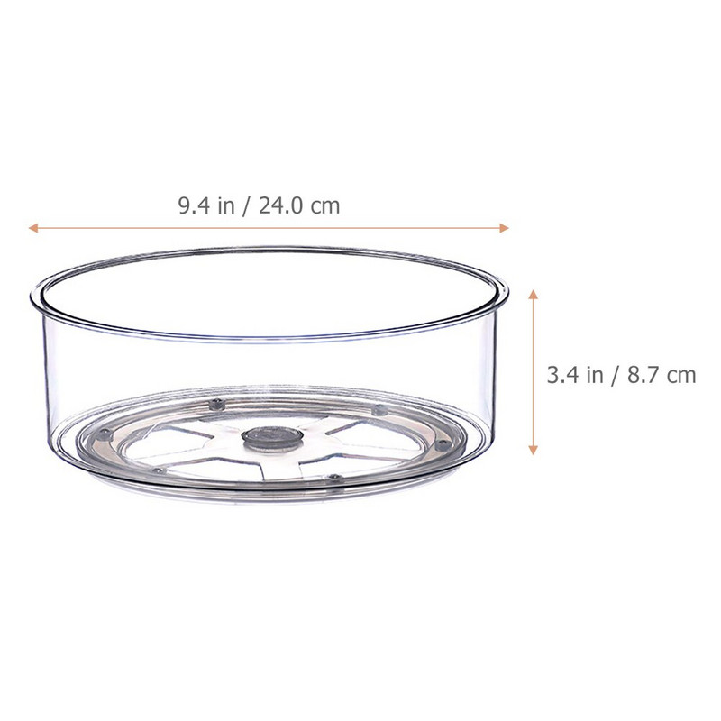 Pladanj Rotirajući praktični organizator začina Kuhinjski stalak za začine Organizator Okretni ormarić Organizator kuhinjski pladanj za začine