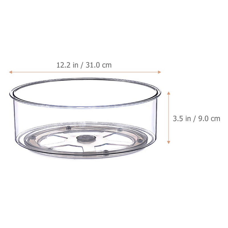 Pladanj Rotirajući praktični organizator začina Kuhinjski stalak za začine Organizator Okretni ormarić Organizator kuhinjski pladanj za začine