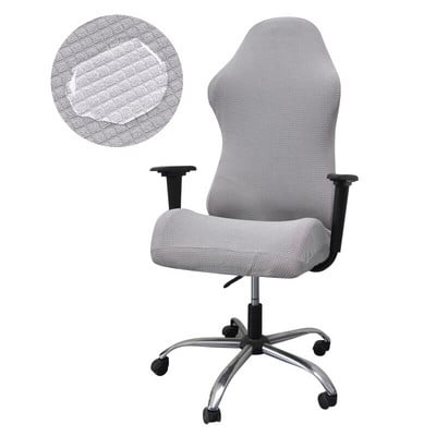 Αδιάβροχο κάλυμμα καρέκλας Gaming Stretch Πλενόμενο Καλύμματα πολυθρόνας Polar Fleece Αντιολισθητικά Καλύμματα Καρέκλας Γραφείου Jacquard For Home Club