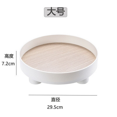 Nordijski ABS metalni pladanj za nakit Prijenosni stalak za pohranu kozmetike Košara Desertni tanjur Organizator Dekoracija stola za dnevnu sobu Vruće