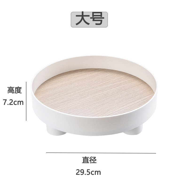 Nordijski ABS metalni pladanj za nakit Prijenosni stalak za pohranu kozmetike Košara Desertni tanjur Organizator Dekoracija stola za dnevnu sobu Vruće