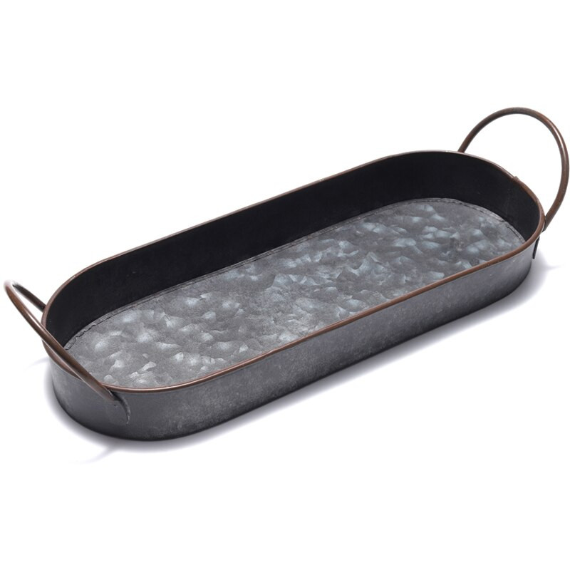 Vintage stílusú fém tálaló kosár francia vidéki ételek Kopott rusztikus otthoni meleg akció Otthoni tárolás Szervezet