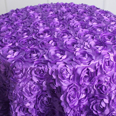 Romantický obrus s okvetnými lístkami, 3D obrus s ružovým kvetom, svadobný obrus, DIY dekorácia, párty, svadobné pozadie, domáca párty, banketová dekorácia