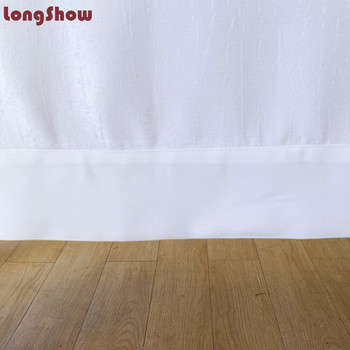 Домашен декоративен пачуърк дизайн Бял цвят Голяма 3-5 метра покривка Модерна жакардова калъфка на точки за масичка за кафе