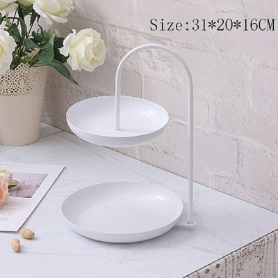 Tavă de depozitare pentru fructe cu mai multe straturi Suport pentru prăjituri Suport de depozitare pentru deserturi pentru petreceri de familie Decor pentru nuntă Suport pentru gustări Accesorii pentru bucătărie