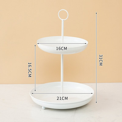 Tavă de depozitare pentru fructe cu mai multe straturi Suport pentru prăjituri Suport de depozitare pentru deserturi pentru petreceri de familie Decor pentru nuntă Suport pentru gustări Accesorii pentru bucătărie