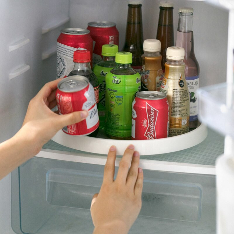 360-stupňový otočný tanier, dvojvrstvový kuchynský úložný box, úložný box na korenie a potraviny, kúpeľňový tácok, úložný tanier do kuchynského tácka