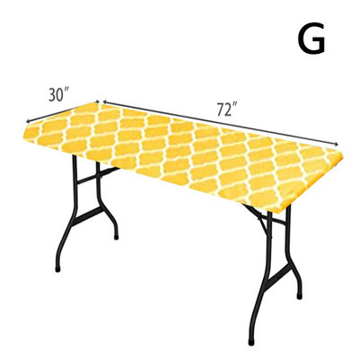 Elastična traka Stolnjak Pokrivač za stol Pravokutni PVC stolnjak Vodootporan Otporan na ulje Kućni hotelski blagovaonski stol Zaštitna navlaka