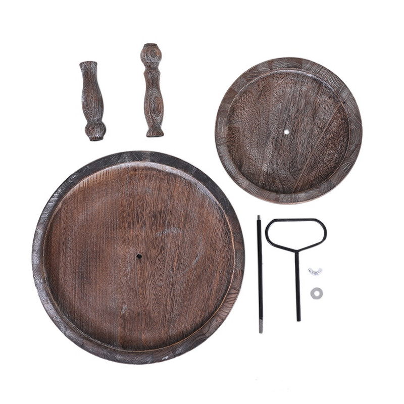 Kavos mediena Dviejų pakopų padėklas Valgomasis Namų Vakarėlis Dekoratyvinis Organizatorius Pusryčių Arbata Daugiafunkcis Virtuvės Stalviršis