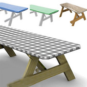 Vodootporni PVC plastični stolnjak Navlaka za stol otporna na ulje Pravokutna flanelska elastična traka za stolnjak Karirana prostirka za kućnu večeru