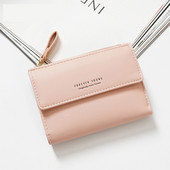 Model nou portofel din piele ecologica cu buzunar pentru monede