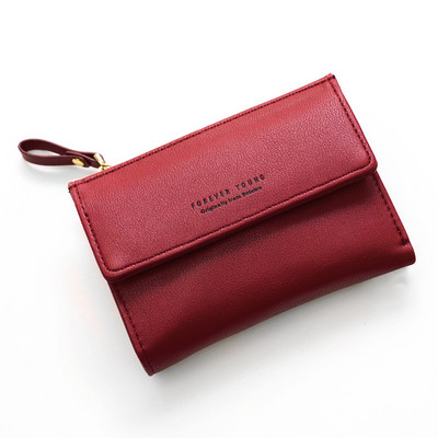 Model nou portofel din piele ecologica cu buzunar pentru monede