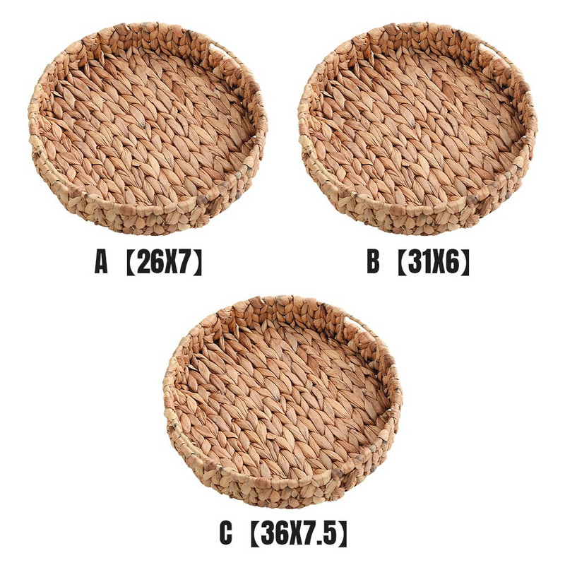 Hotelski dom Okrugli oblik Izdržljivo povrće Izdržljivo zanatstvo Spavaća soba Posuda s voćem Dnevni boravak Držač za pohranu šminke Pletena trava