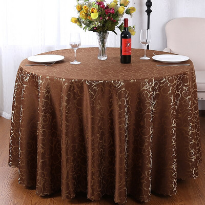 Kerekasztal terítő Születésnapi terítők étkezőasztalhoz Jacquard asztalterítő Esküvői asztaldísz kültéri terítő