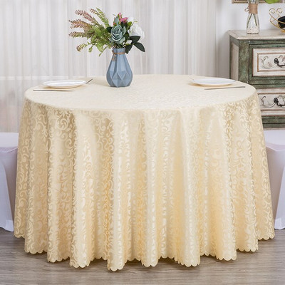 Kerekasztal terítő Születésnapi terítők étkezőasztalhoz Jacquard asztalterítő Esküvői asztaldísz kültéri terítő
