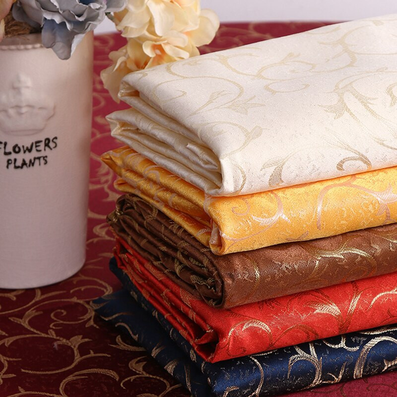 Kerekasztal terítő Születésnapi terítők étkezőasztalhoz Jacquard asztalterítő Esküvői asztaldísz kültéri terítő